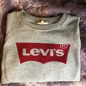 Levi’s gray batwing sweater